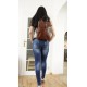 Leather backpack brown leather bag leather travel bag Babbet