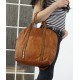 Convertible tan leather handbag to backpack or crossbody bag Jarah