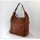 Tan leather tote bag distressed leather handbag purse Miranda