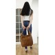 Tan leather tote bag distressed leather handbag purse Miranda