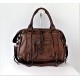 Acker Dark Brown Leather Handbag