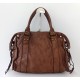 Acker Dark Brown Leather Handbag