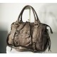 Acker Vintage Taupe Leather Handbag