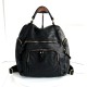 Leather Backpack Aim in Black for Bold Fashion