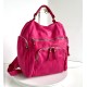 Aim Leather Backpack in Fuchsia for Fun Elegance